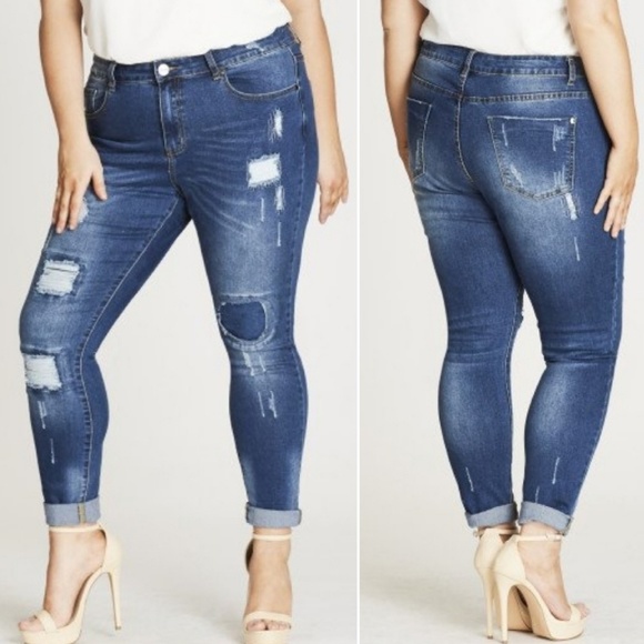 city chic harley high rise skinny